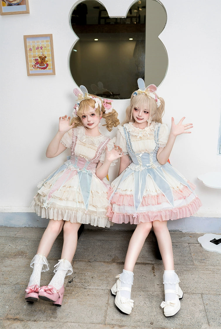 ZhiJinYuan~Circus Troup~Sweet Lolita JSK Dress Circus Theme Lolita Dress