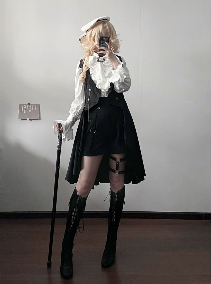 Gazing Galactic~Ouji Lolita Shorts Hight Waist Shorts   