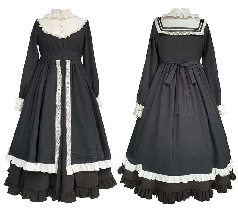 With PUJI - Confession - Nun Lolita OP Dress