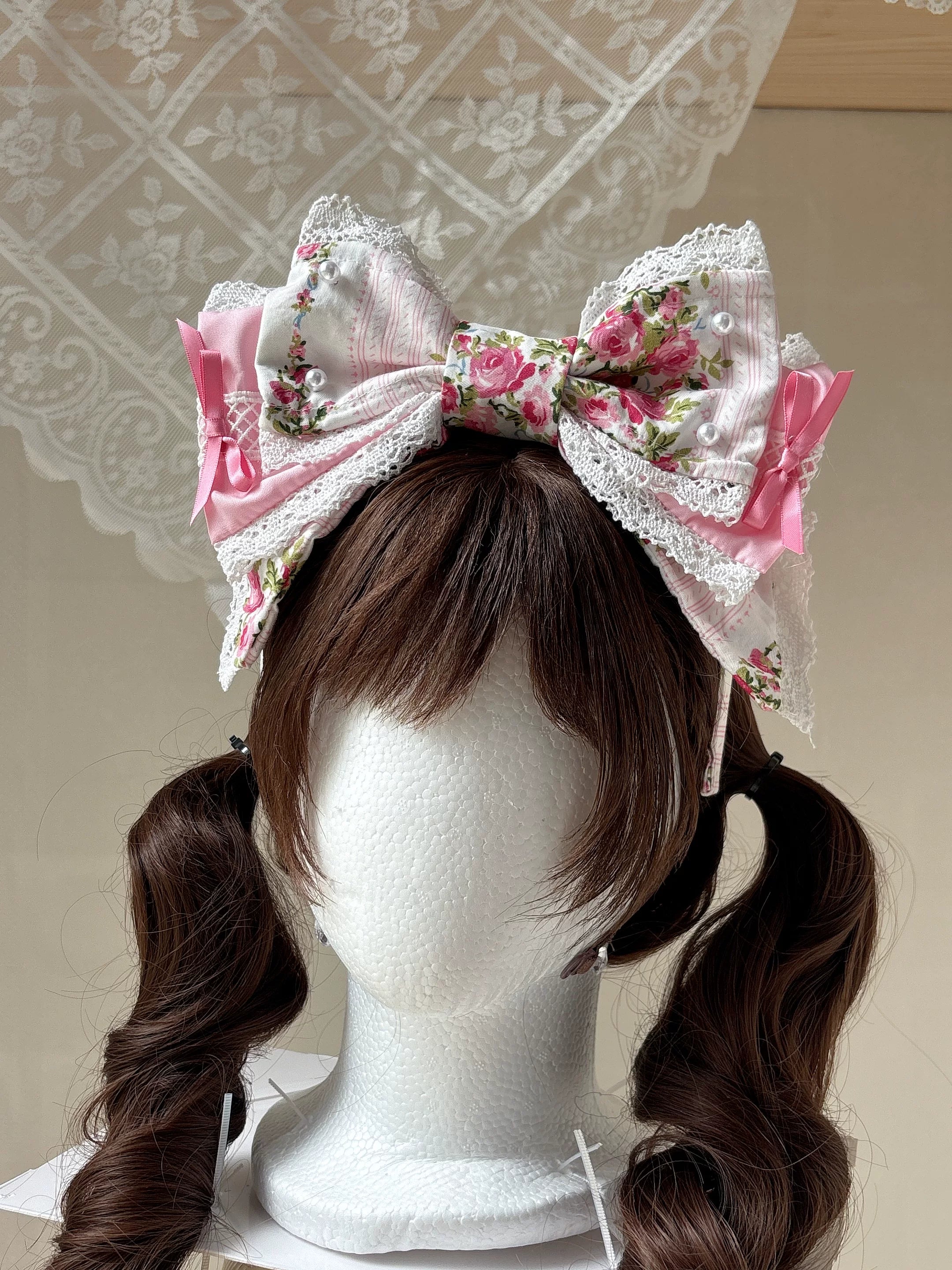 Blossom Whispers - Old School Lolita Cotton JSK Dress, Floral Print