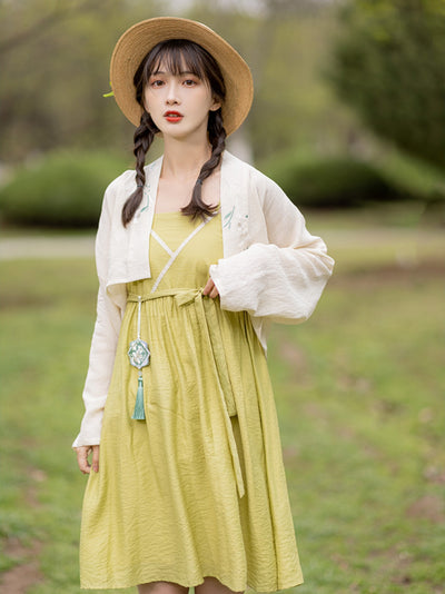 Chixia~Spring Dawn~Han Lolita Summer HanFu Dress jsk dress S 