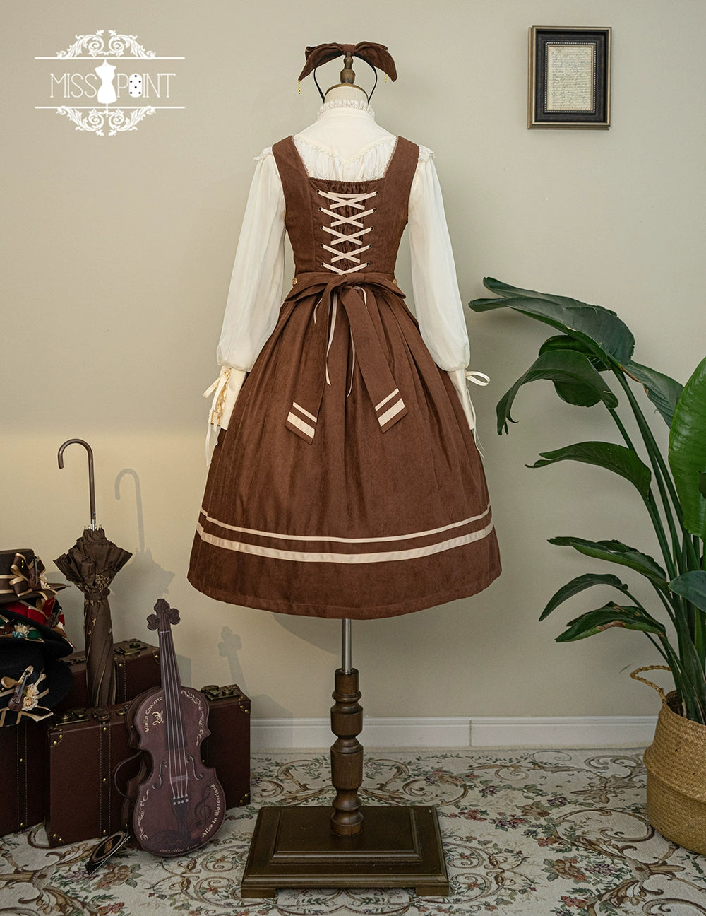 (BFM)Miss Point~Customized Lolita Jumper Dress~Elegant College Lolita JSK 32198:377482