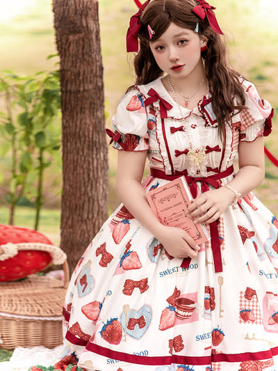 (Buyforme)Sweet  Wood~Betty Baby Sweet Lolita OP Dress   