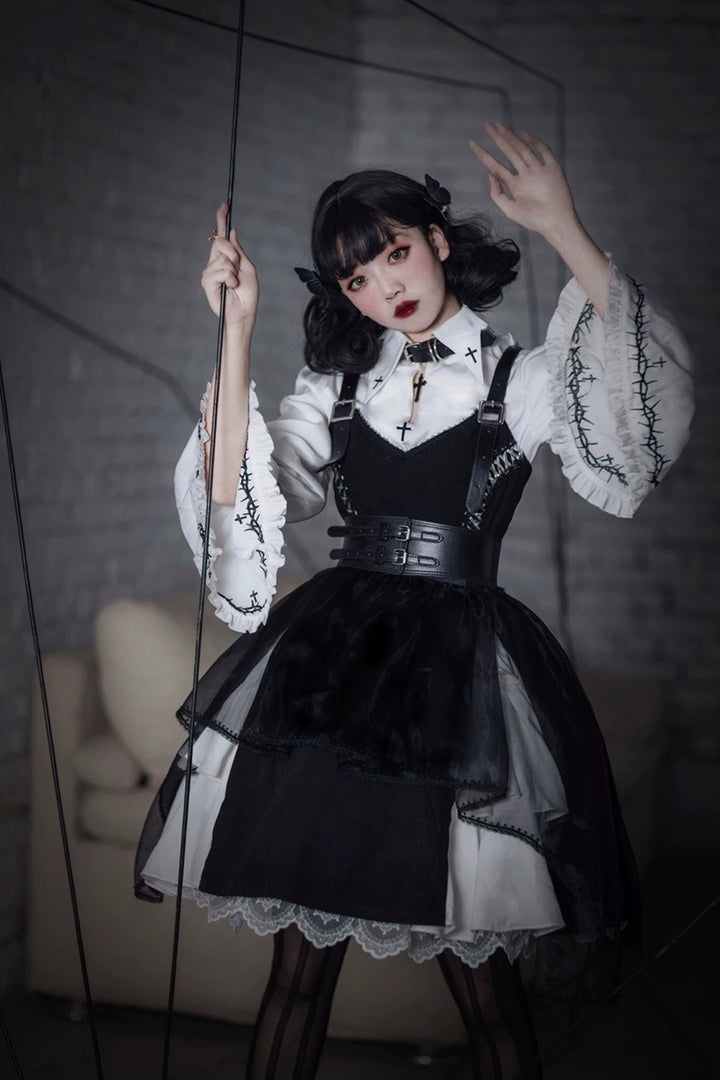 Caged Bird Hotel~Stockholm Lover~Gothic Lolita JSK Dress FS   