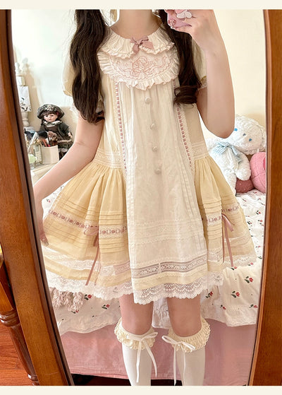 Spireme Cat~Lolita Kawaii Doll Sense Dress   