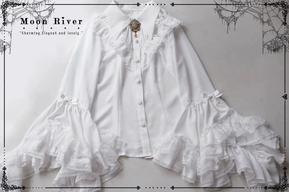 Moon River - Moonlit Spider - Gothic Lolita SK & JSK Dress Outfit Set 44232:799615