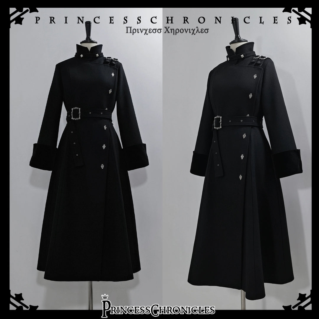 Princess Chronicles~Breakwave~Ouji Lolita Overcoat Retro Single-Breasted Handsome Coat 42044:724468