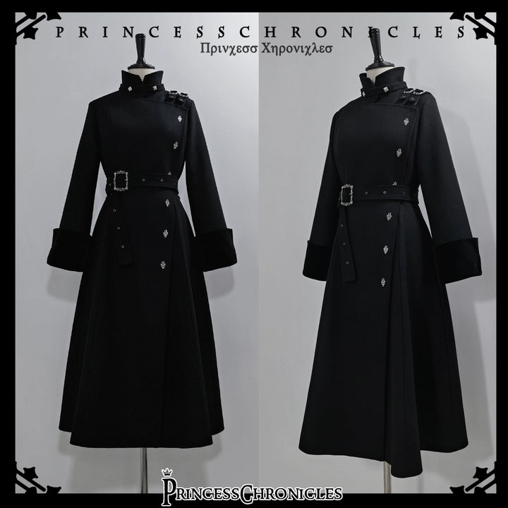 Princess Chronicles~Breakwave~Ouji Lolita Overcoat Retro Single-Breasted Handsome Coat 42044:724468