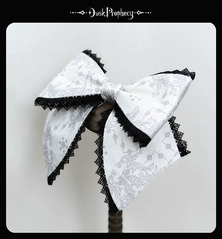 DuskProphecy - Coccyx - Elegant Lolita Hair Accessories Set Multicolors 34726:464802
