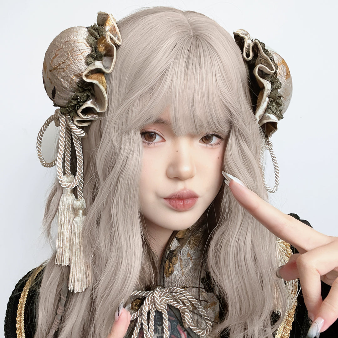 (BFM)Broken Bone~Chinese Style Lolita Headdress Tassels Hair Clip Accessories   