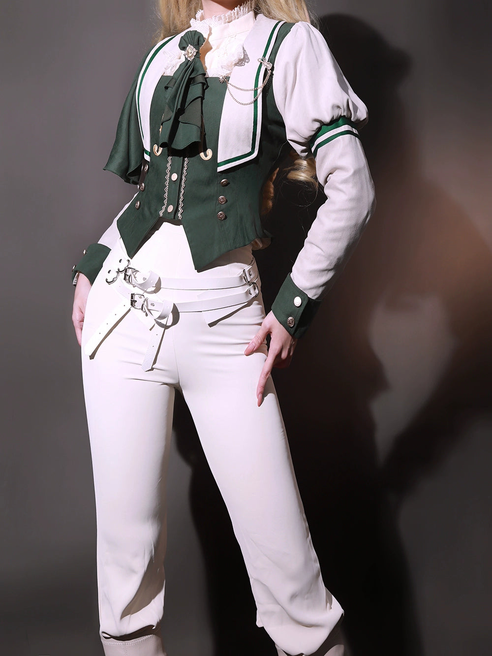 (BFM)Miss Point~ Elegant Lolita Coat~Golden Movement Customized Short Coat 32246:378148