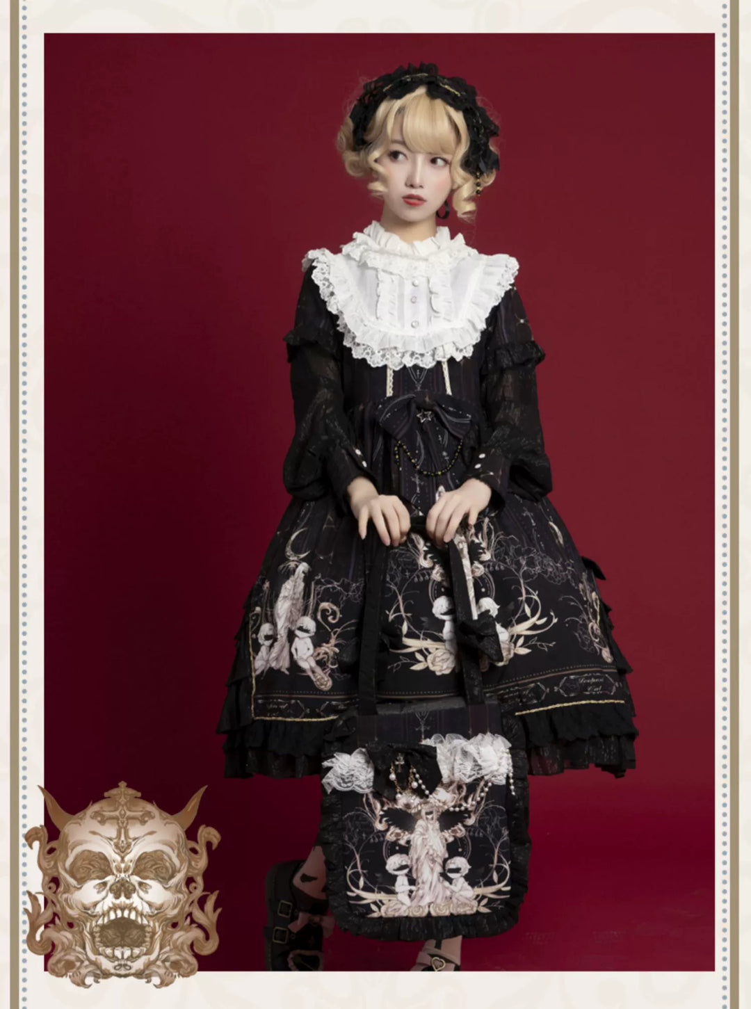 OCELOT~Classic Lolita OP Elegant Daily Lolita Dress   