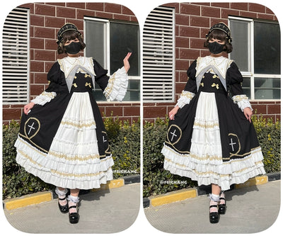 Jellyfish Lolita~Cross Contract~Eegant Lolita OP Dress Jellyfish Lolita Accessories   