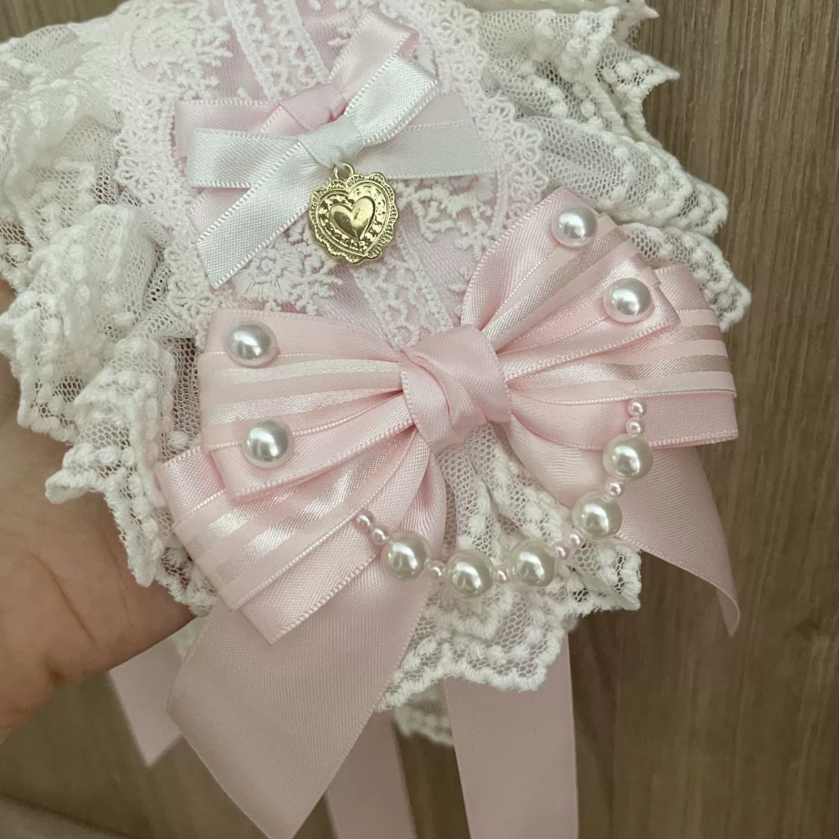 Shao Handmade - Sweet Lolita Handmade Lace Hairband 44060:793920