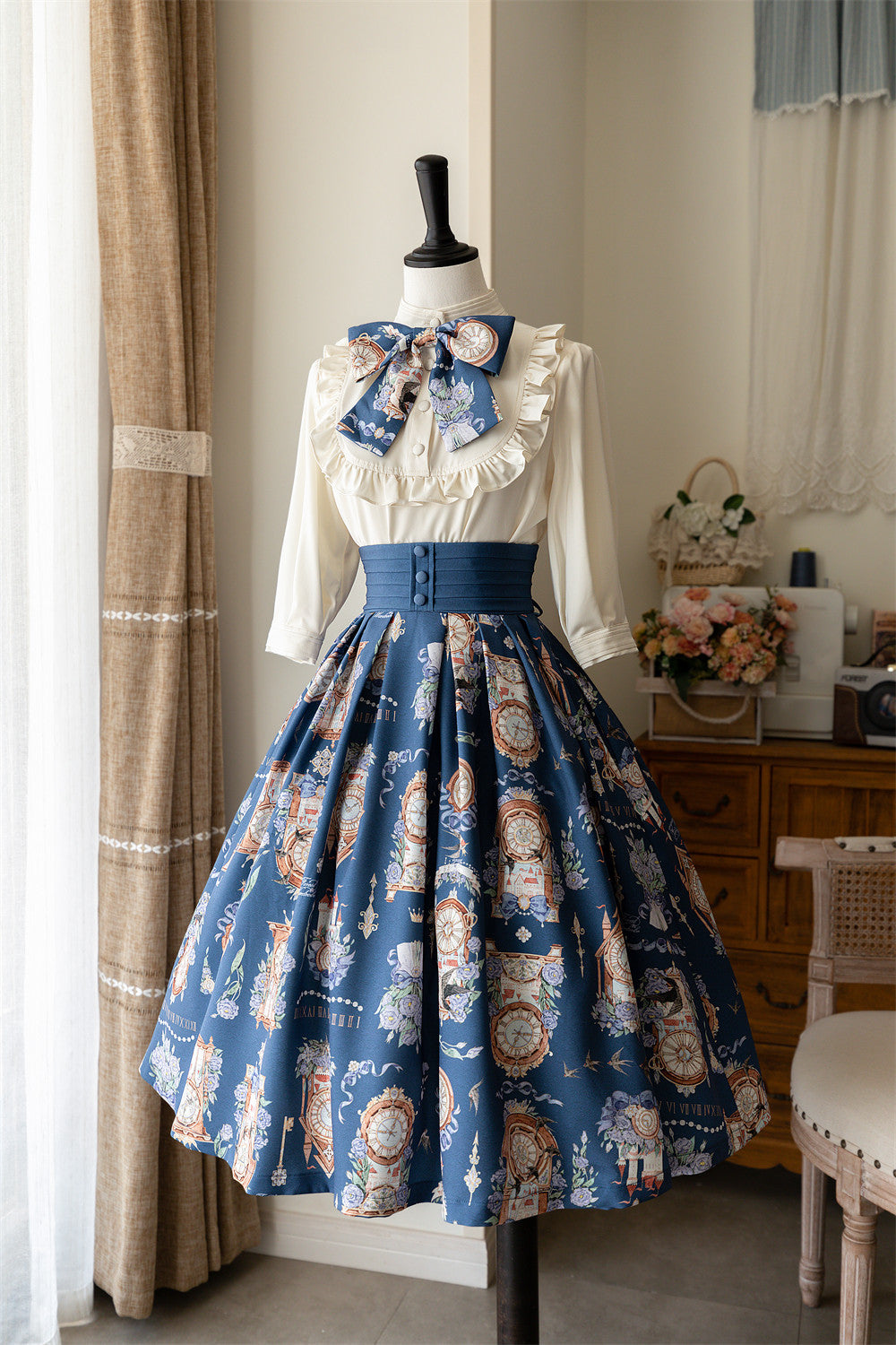 Eternal Echo - Sweet Lolita Skirt Classic Daily Lolita Blouse 20198:850917