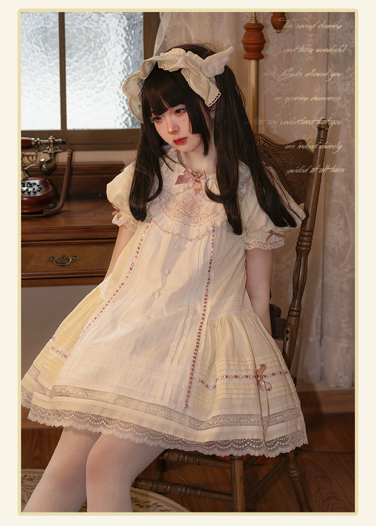 Spireme Cat~Lolita Kawaii Doll Sense Dress   