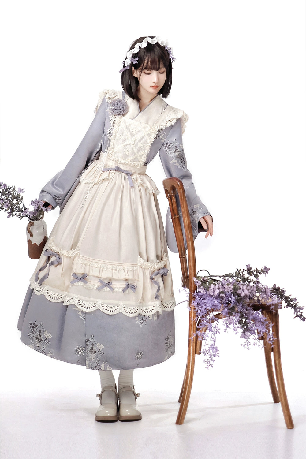 Meow Studio~Cloud Pharmacy~Qi Lolita OP Lolita Overskirt   