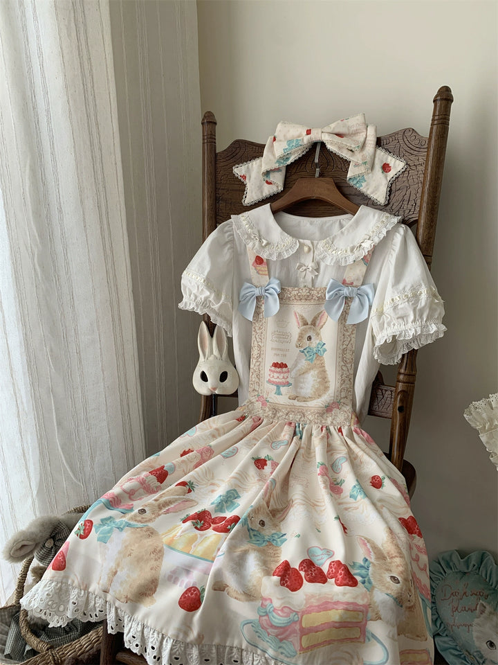 Dark Star Island~Honey Bunny Cake~Sweet Lolita JSK/OP/Strap SK/Shirt 39864:638798