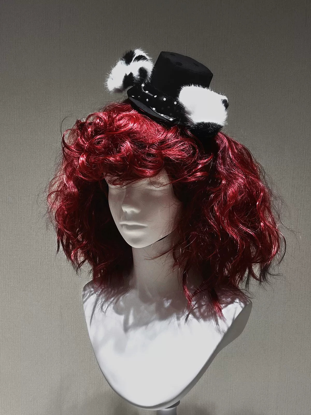 Dalmatian - Gothic Lolita Bust-supporting JSK Dress, High-low Hem 45605:855000