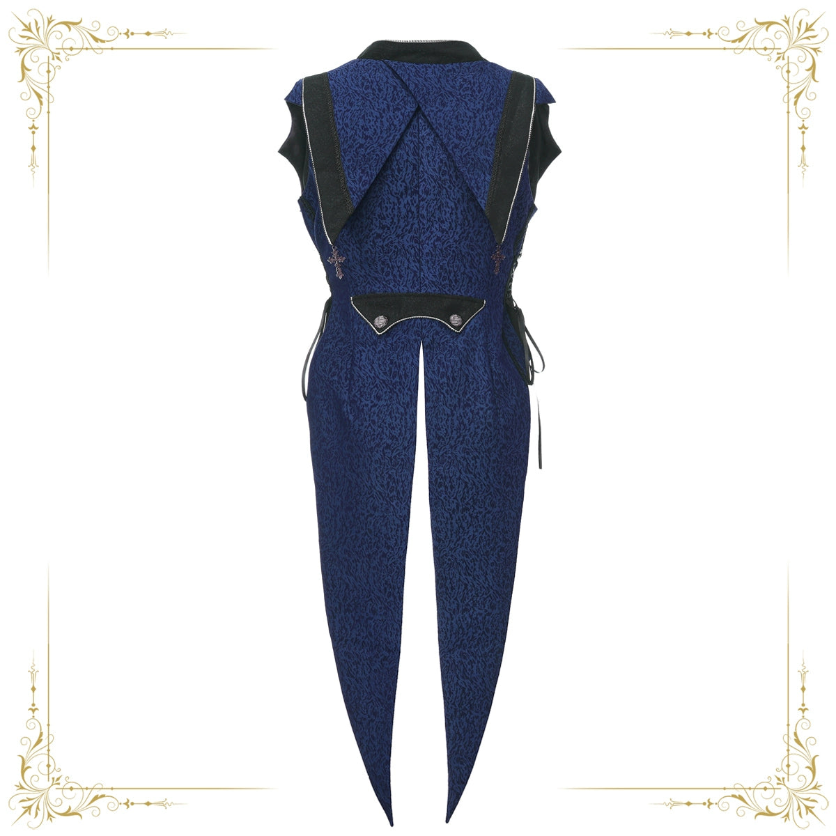 Immortal Thorn - Eternal Crimson Moon Forest - Ouji Lolita Tailcoat Jacket