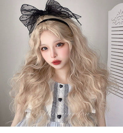 Alicegarden~Daily Lolita Wig Long Wool Roll Blonde Wigs   