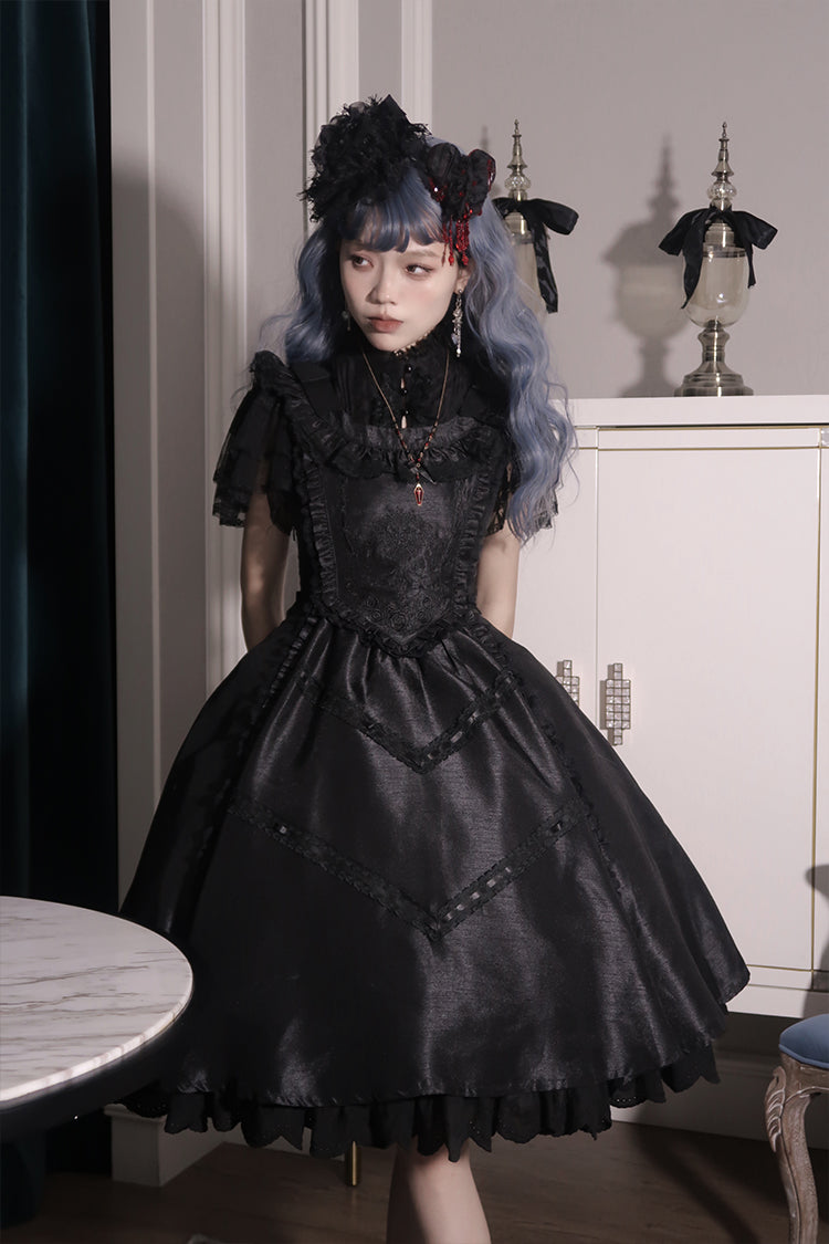 LittlePlum~Gothic lolita JSK Dress Solid Color 33734:436110