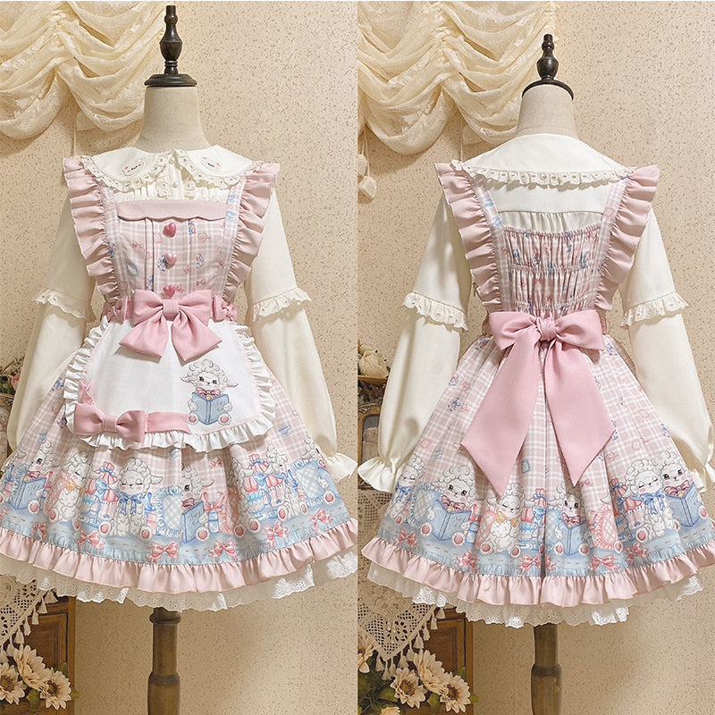 Cinderella~Goat Baa Bedtime Story~Kawaii Lolita JSK   