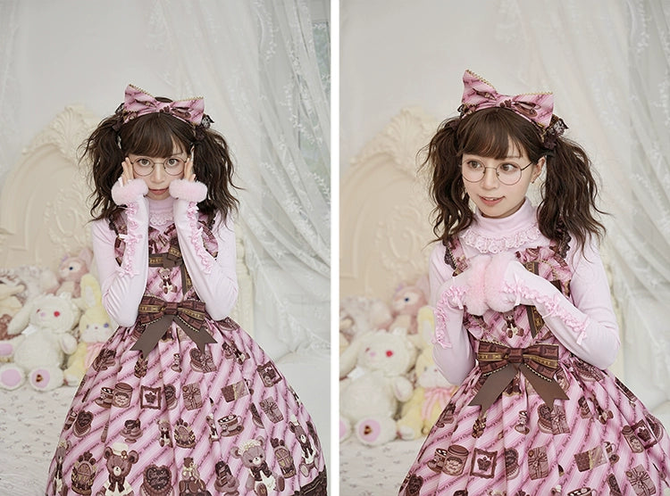 (Buy for me) Vcastle~Sweet Lolita High-neck Long Sleeve Sweater   