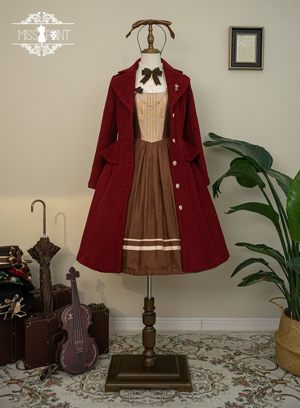 (BFM)Miss Point~Customized Lolita Jumper Dress~Elegant College Lolita JSK 32198:377468