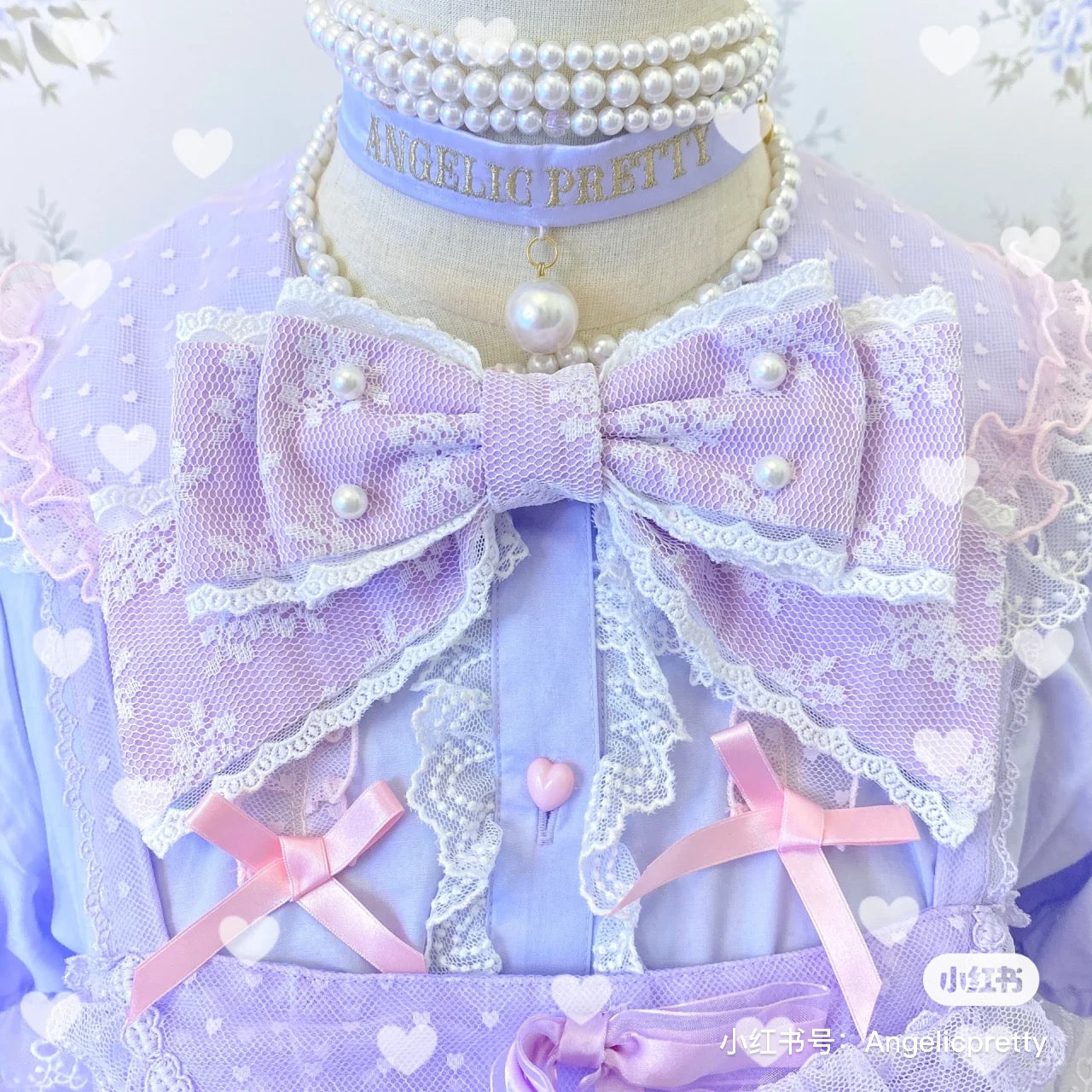 (Buyforme)Cheese Cat~Sweet Lolita KC Lace Butterfly Lolita KC with Pearl 15210:197996