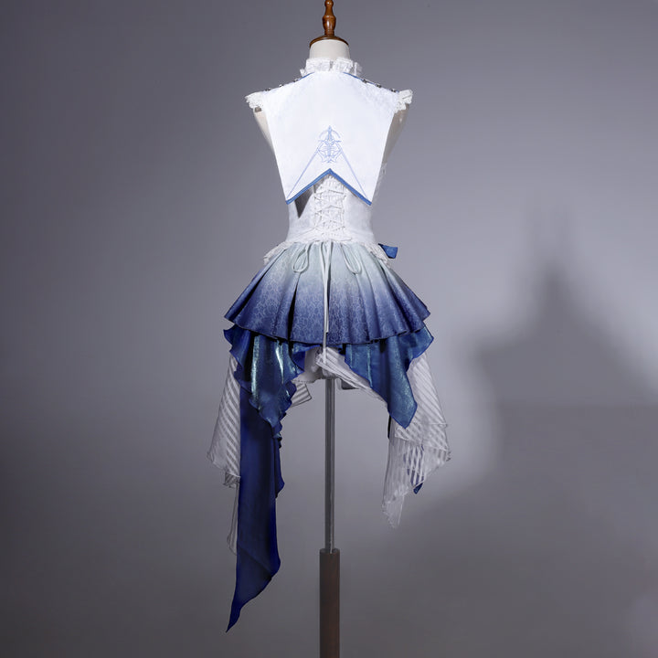 Designer's Gift~Blue Dragon Bone~Ouji Lolita Shorts Suit with Embroidery and Trailing