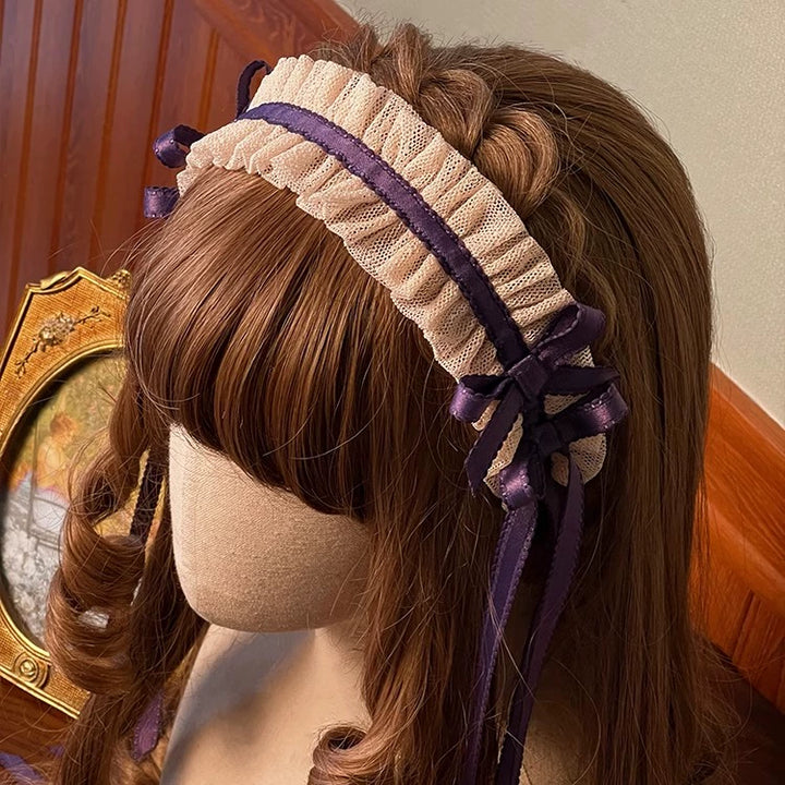 Alice girl~Yesterday Morning Mist~Classic Lolita KC Elegant Lolita Headdress