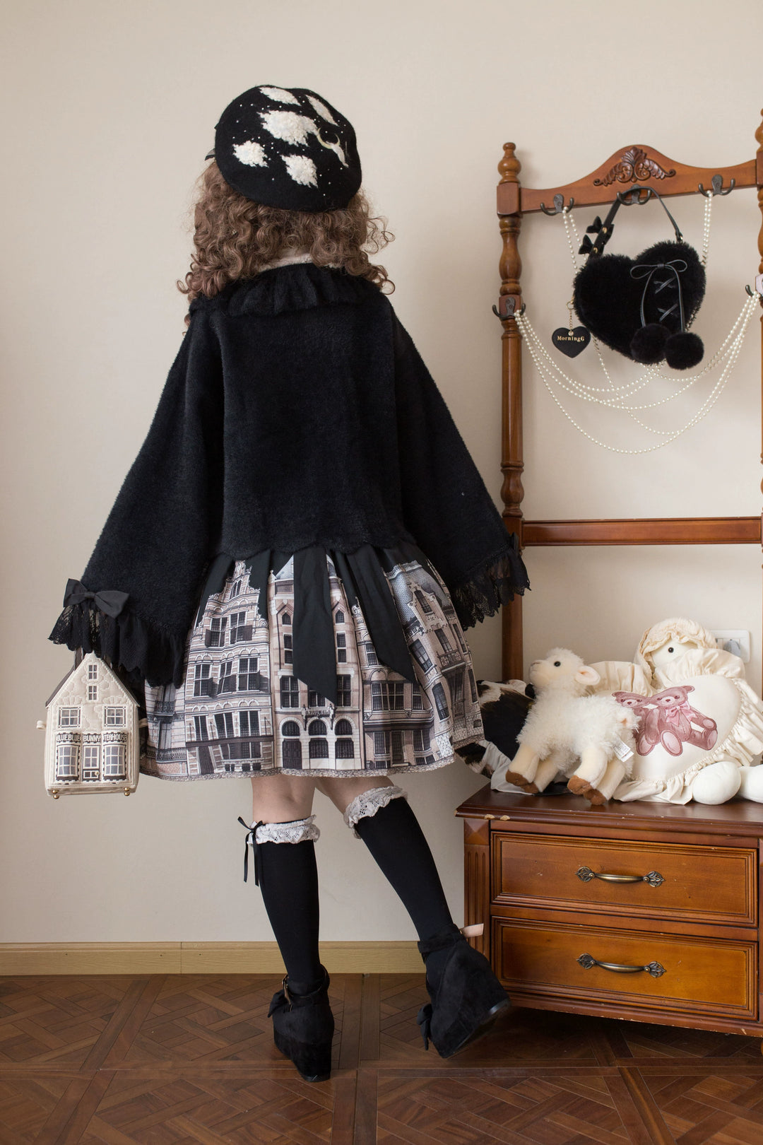 MIST~Qian's Letter~Sweet Lolita Sweater Winter Cardigan Coat