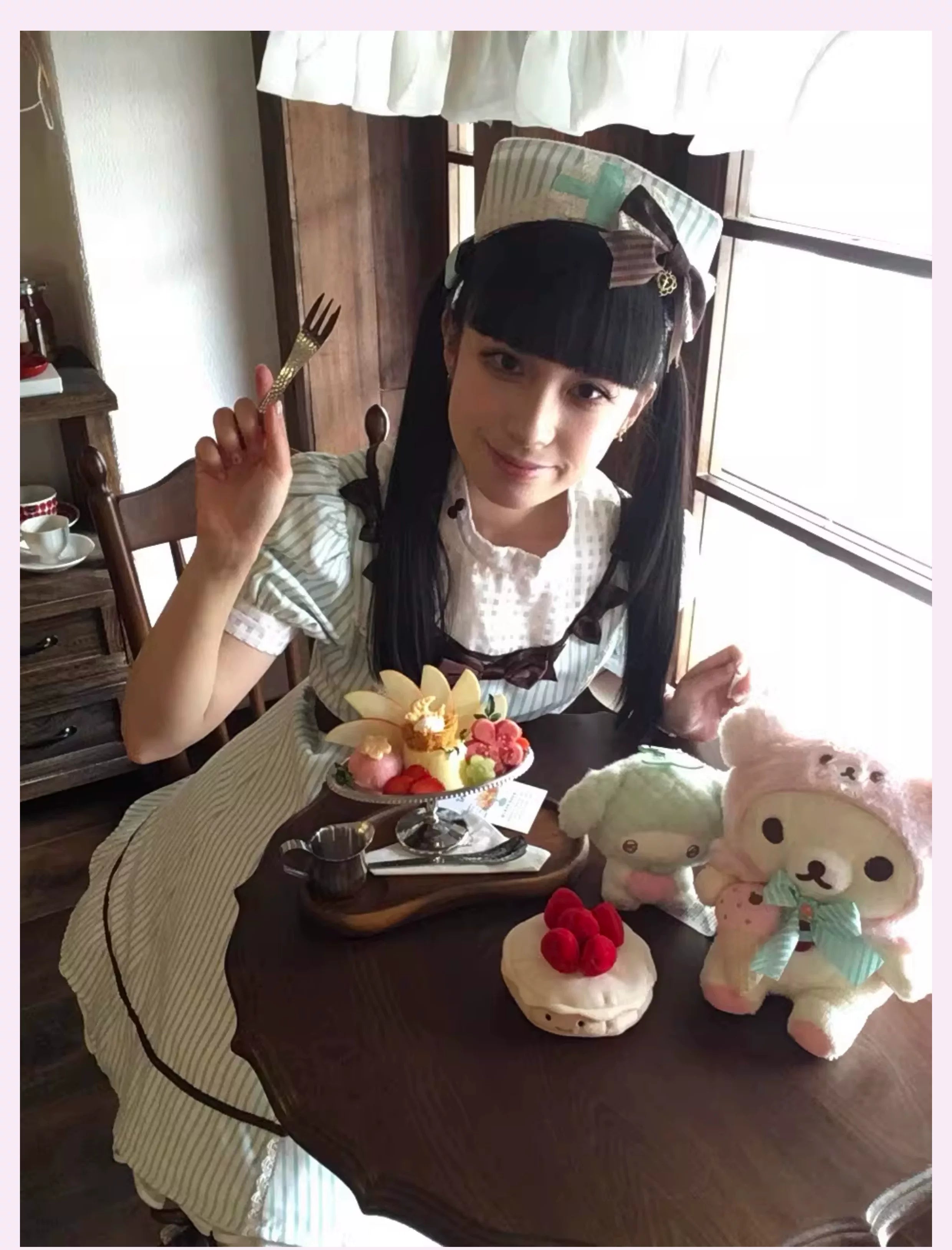 Mint Prescription - Old School Lolita Striped OP Dress, Electrocardiogram Trace 44883:825795