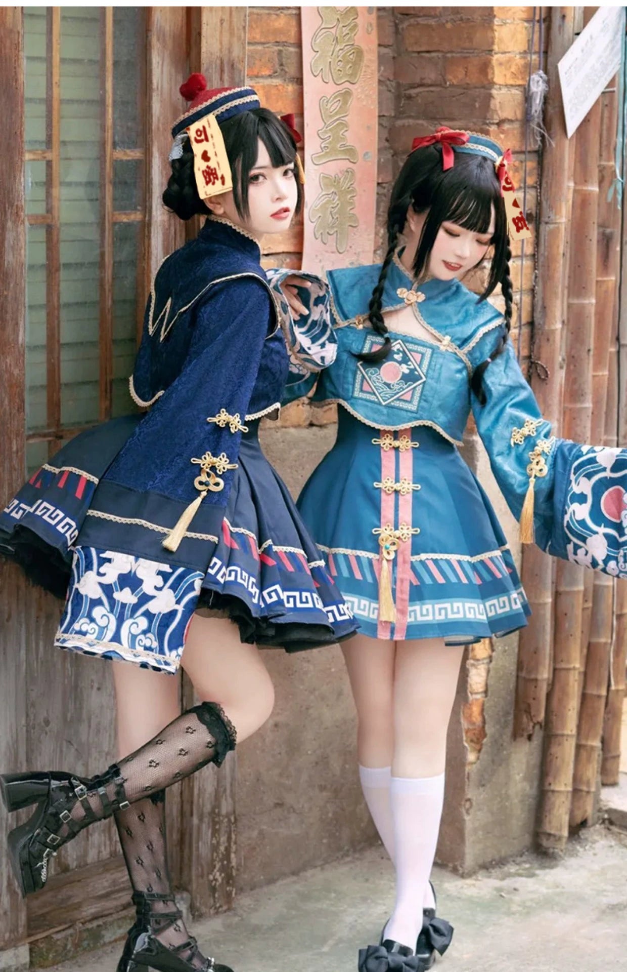 (BFM)Sakurahime~Little Zombie~Zombie Lolita Jumper Dress Cute Lolita Coat Set 32192:377196