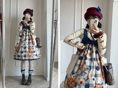 (Buy for me) Vcastle~Sweet Lolita High-neck Long Sleeve Sweater   