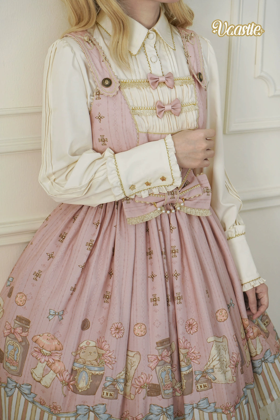 Vcastle~Circus~IP Collab Sweet Lolita Suit and Shirt 40846:681654