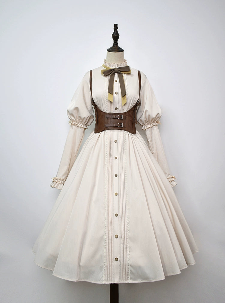 DOLLHOUSE~World Trip~Vintage Lolita Accessories S coffee-colored corset 