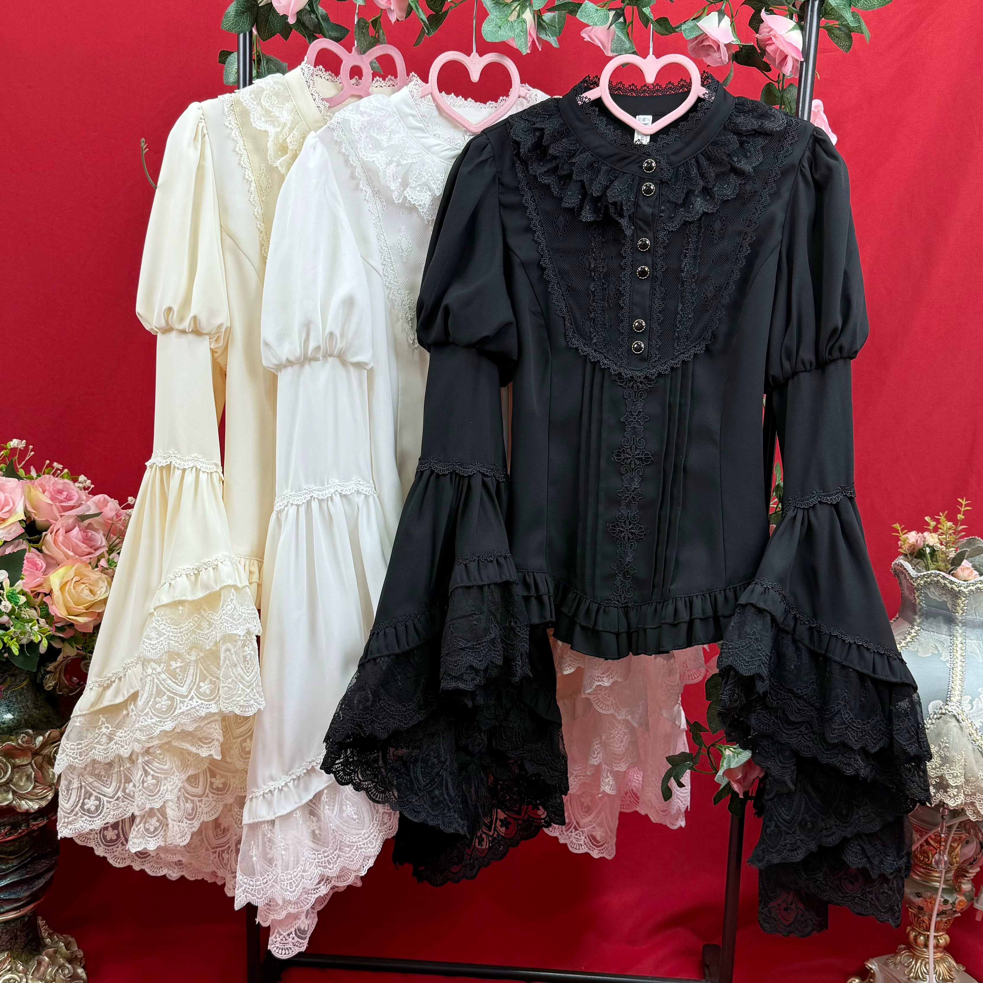 DMFS Lolita - Classic Lolita Blouse Princess Sleeves Lolita Shirt
