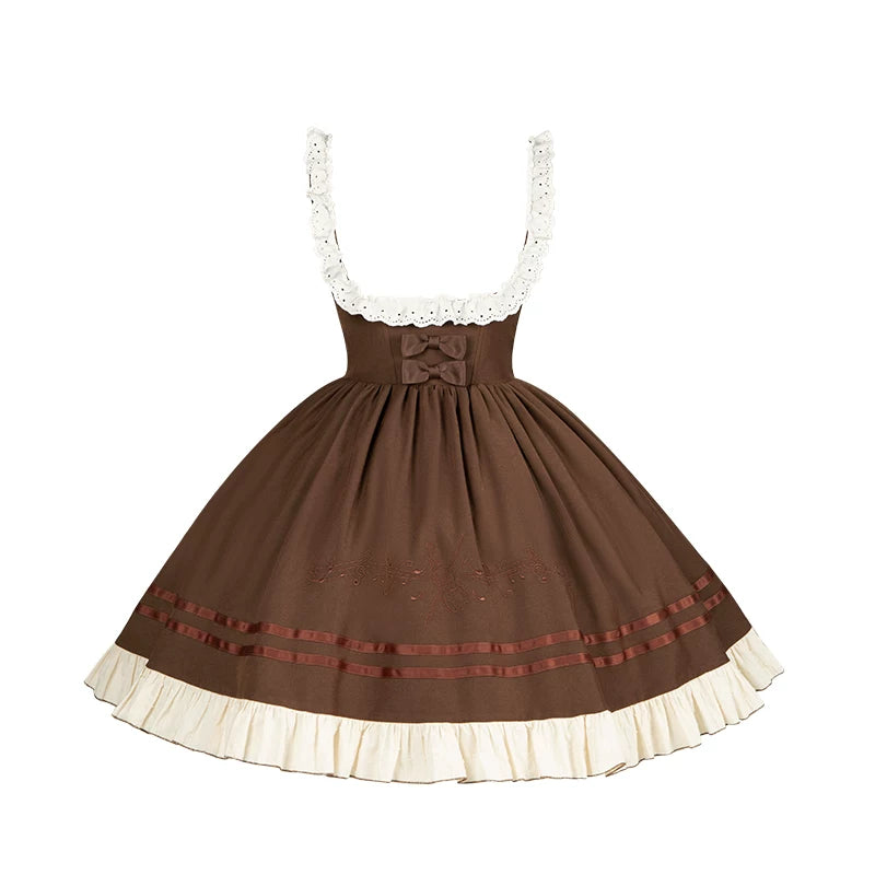 Oak Melody - Classic Lolita JSK, Bust Supporting Dress (L M S) 44411:807224