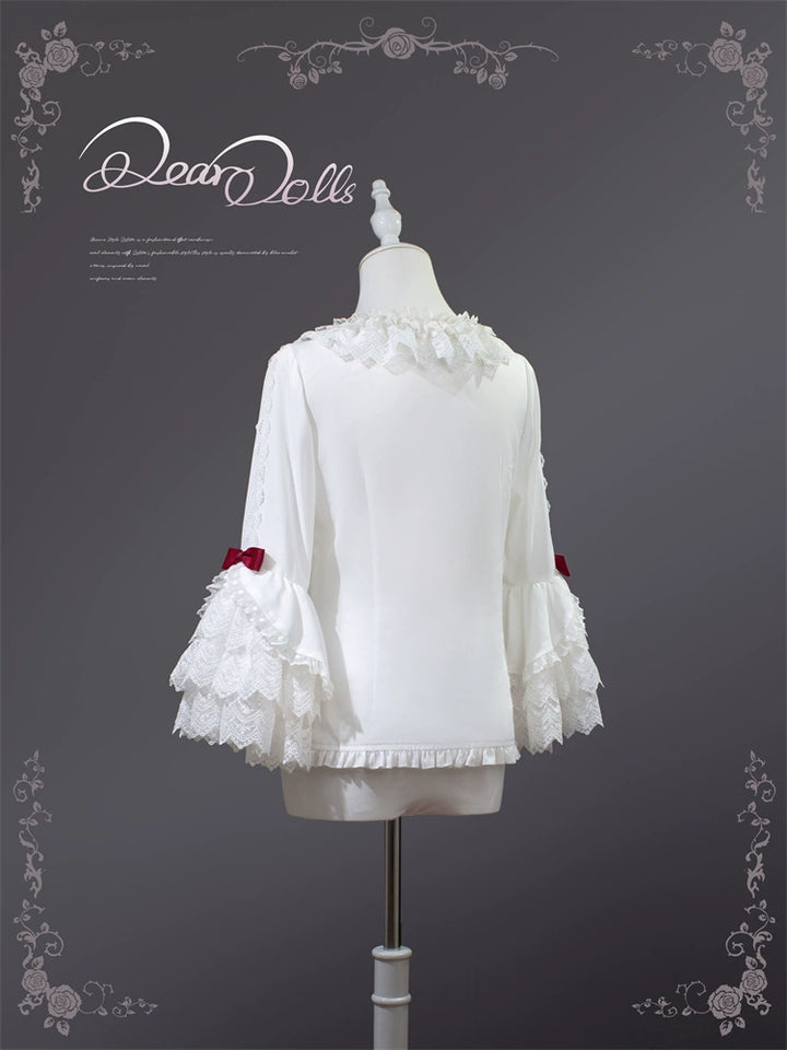 To Alice~Dear dolls~Sweet Lolita JSK Suit Princess Lolita Blouse and BNT 41292:707860