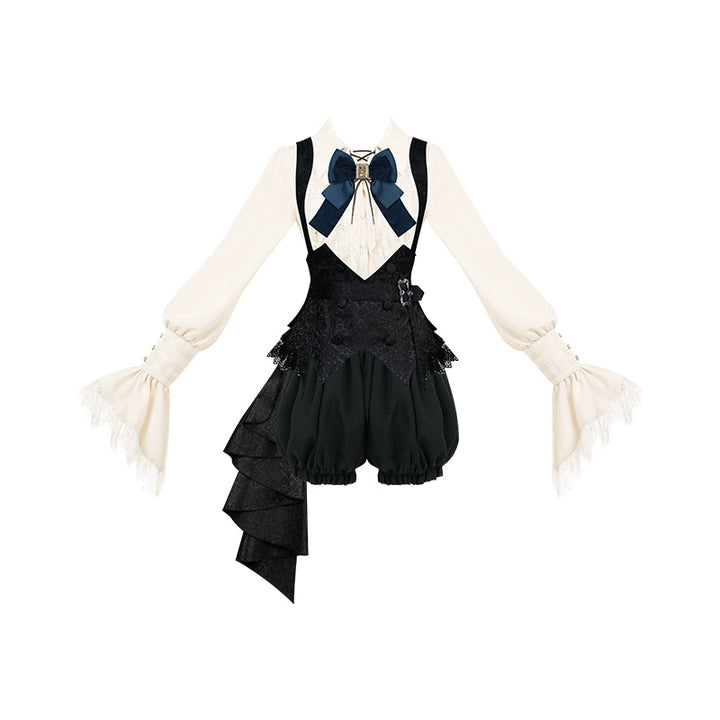 With PUJI~Hunter of Gold~Ouji Lolita Shorts/Pants Outfit Twins Set 42926:757971