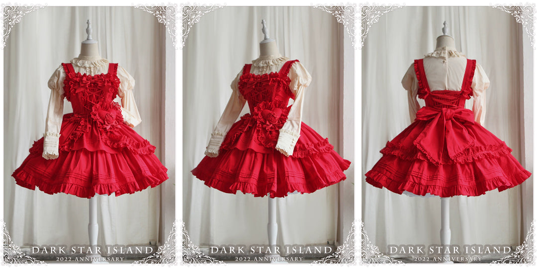 Dark Star Island~Halloween Gothic Lolita JSK Short Lolita Jumper Dress 39946:644434