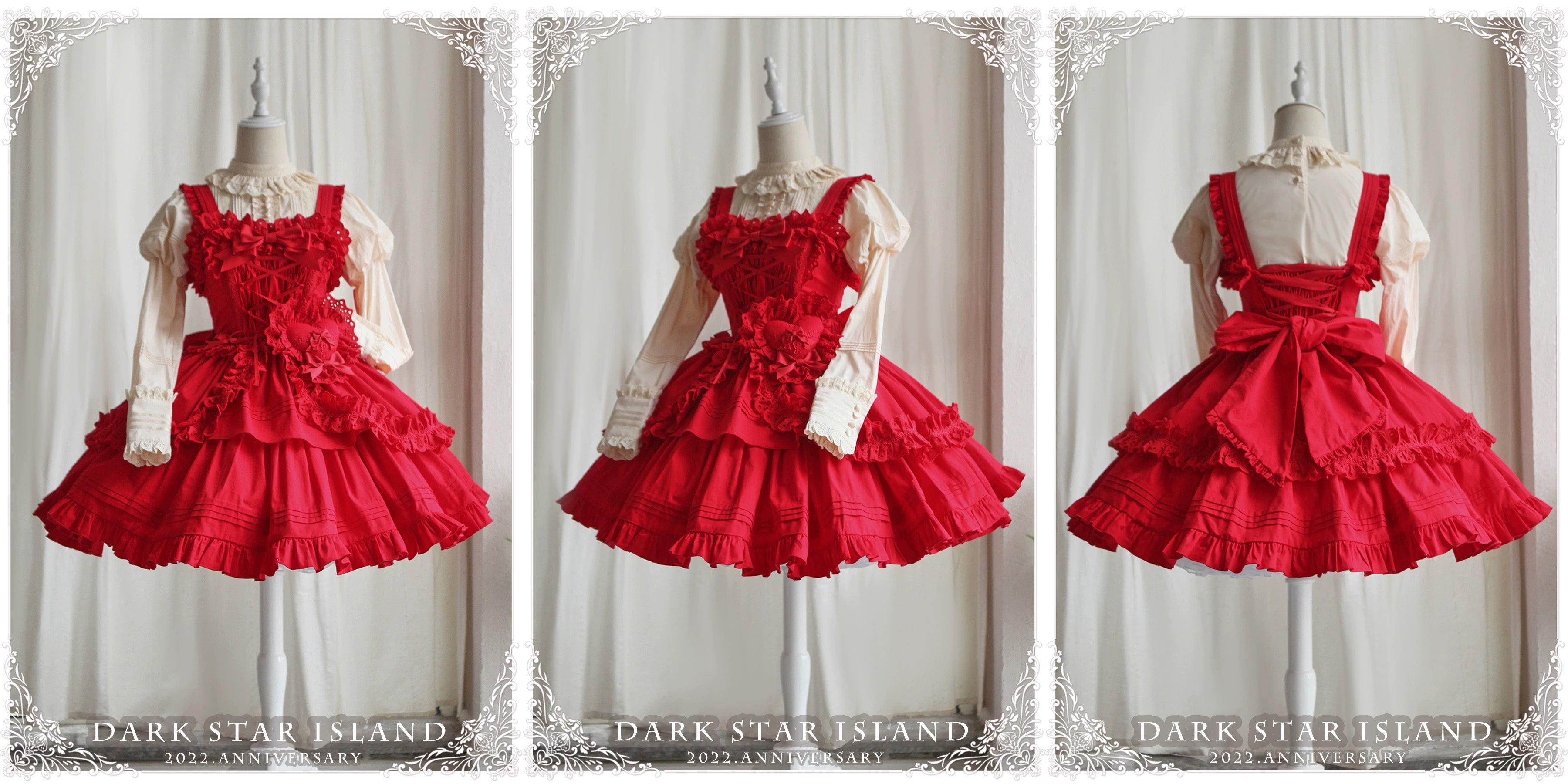 Dark Star Island~Halloween Gothic Lolita JSK Short Lolita Jumper Dress 39946:644434