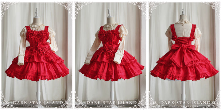 Dark Star Island~Halloween Gothic Lolita JSK Short Lolita Jumper Dress 39946:644434