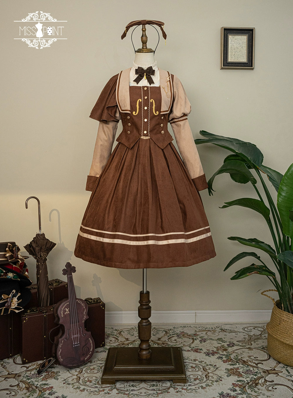 (BFM)Miss Point~Customized Lolita Jumper Dress~Elegant College Lolita JSK 32198:377366