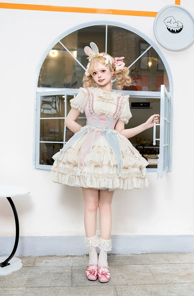 ZhiJinYuan~Circus Troup~Sweet Lolita JSK Dress Circus Theme Lolita Dress   