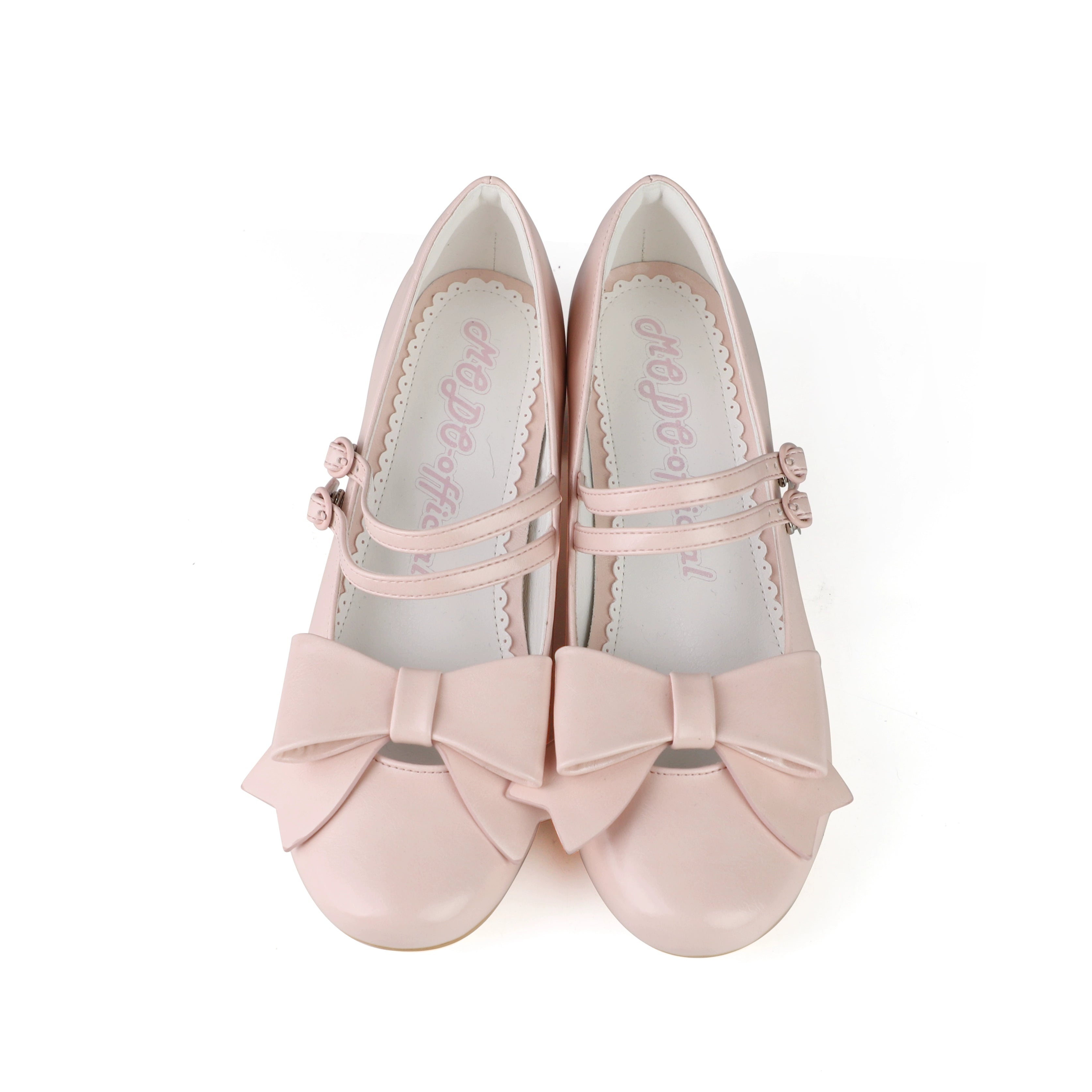 MODO - Apple Candy - Pointed Toe Lolita Shoes, Low Block Heel (Pink / 34 35 36 37 38 39 40 41) 43744:784794