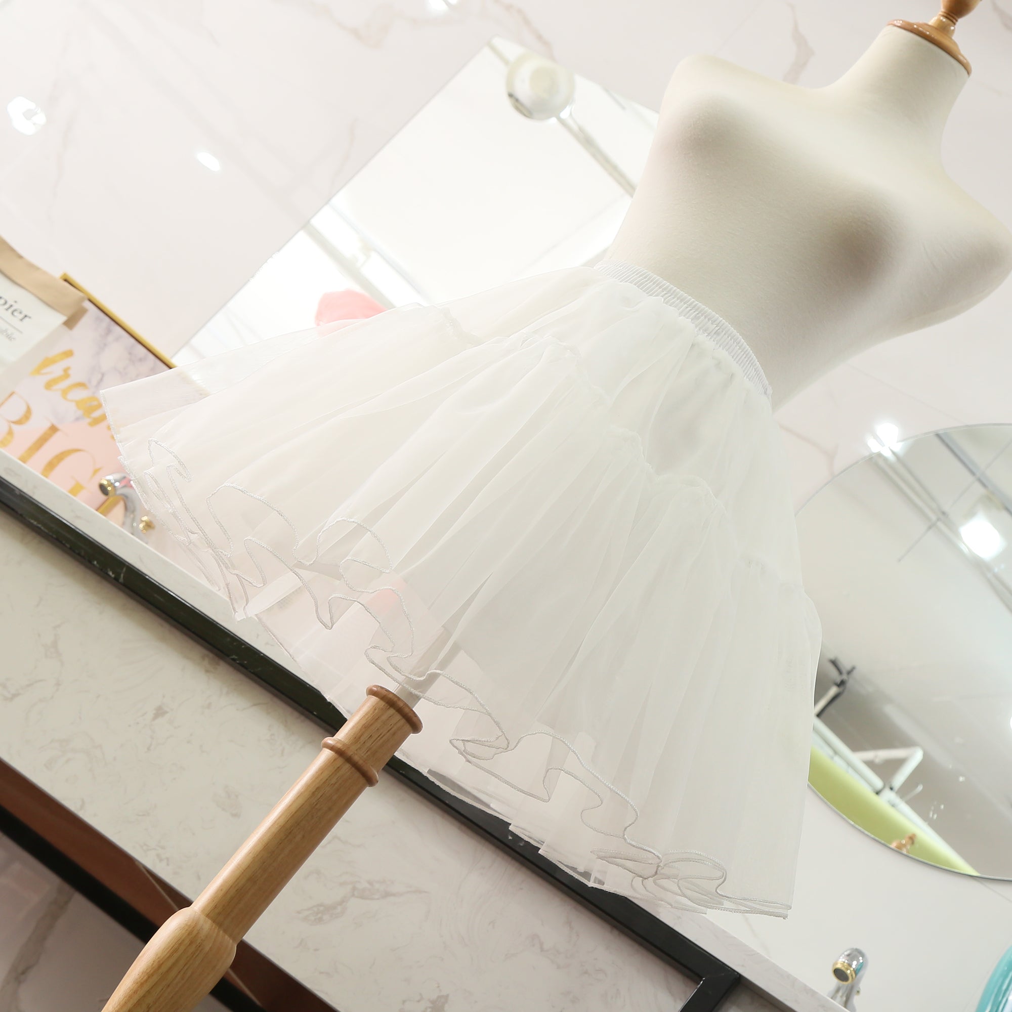 Manyiluo - Jenny Ku - Daily Lolita 17.7" (45 CM) Boneless Puffy Petticoat