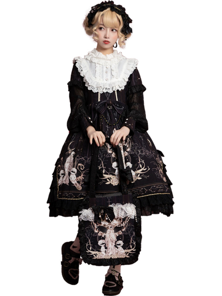 OCELOT~Classic Lolita OP Elegant Daily Lolita Dress   